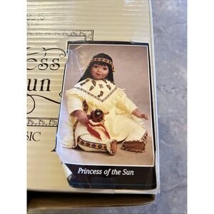 Artaffects Princess Of The Sun Native American Doll The Danbury Mink